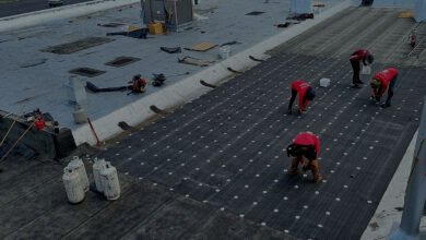 NJ Ballasted Roof