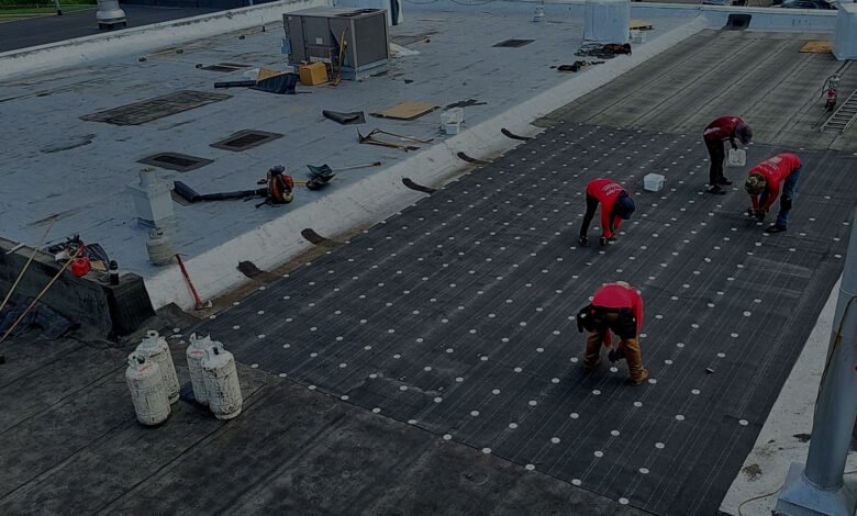 NJ Ballasted Roof